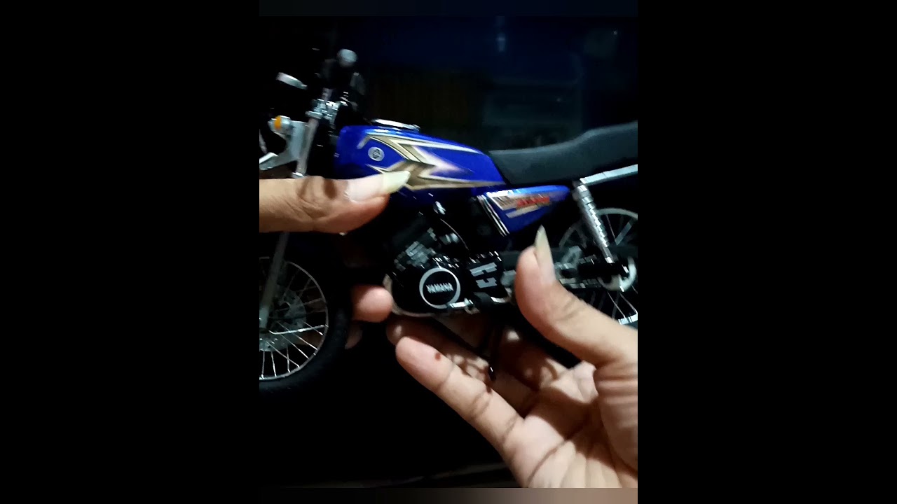 Miniatur Motor RX King 2004 + Lampu LED