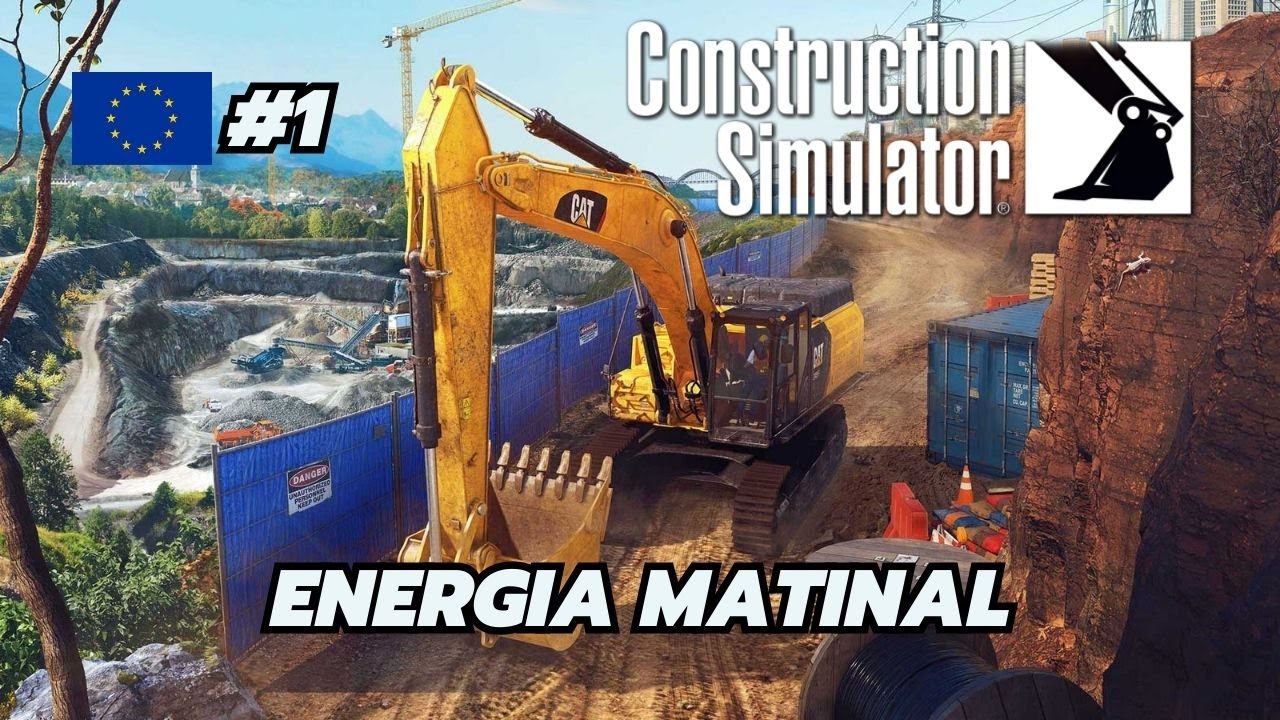 Construction Simulator - Energia Matinal (trabalho 1 - Europa - legendado em português - PS5)