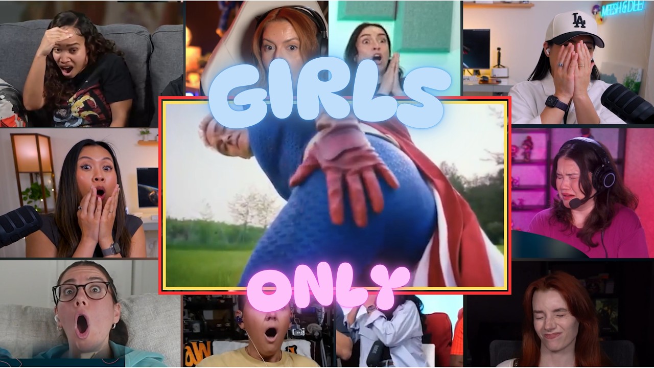 GIRLS ONLY REACTION - THE BOYS SEASON 5 EPISODE 5 GIRLS REACTION MASHUP
