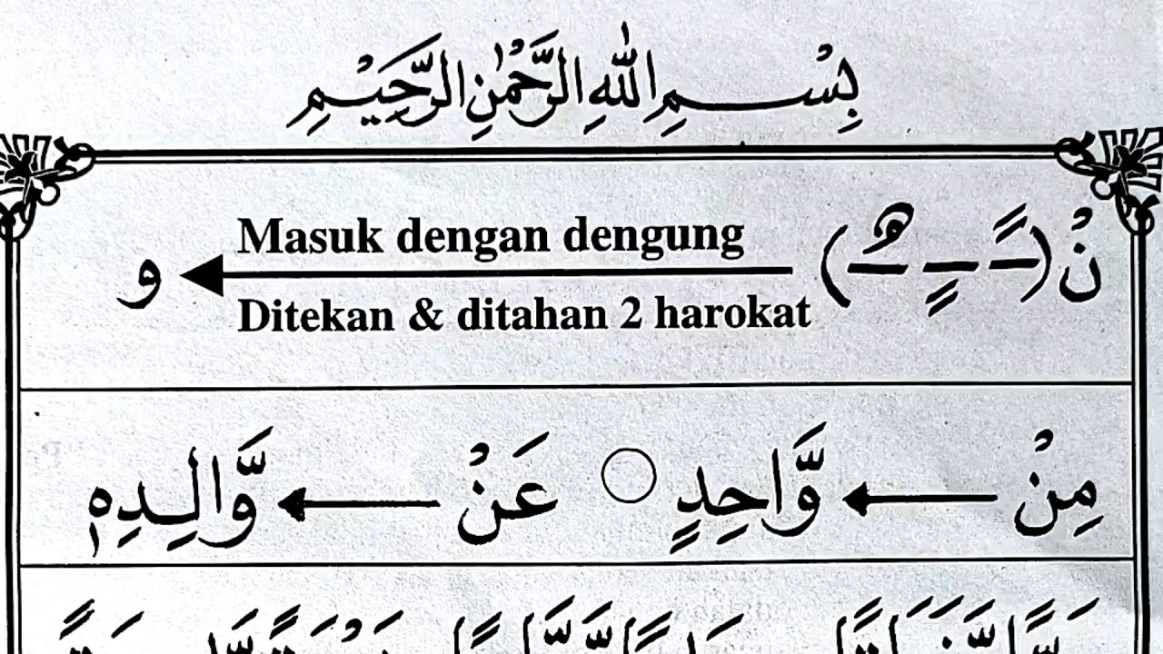 iqro 5 cepat lancar dan bisa baca. mudah belajar iqro 6 halaman 3