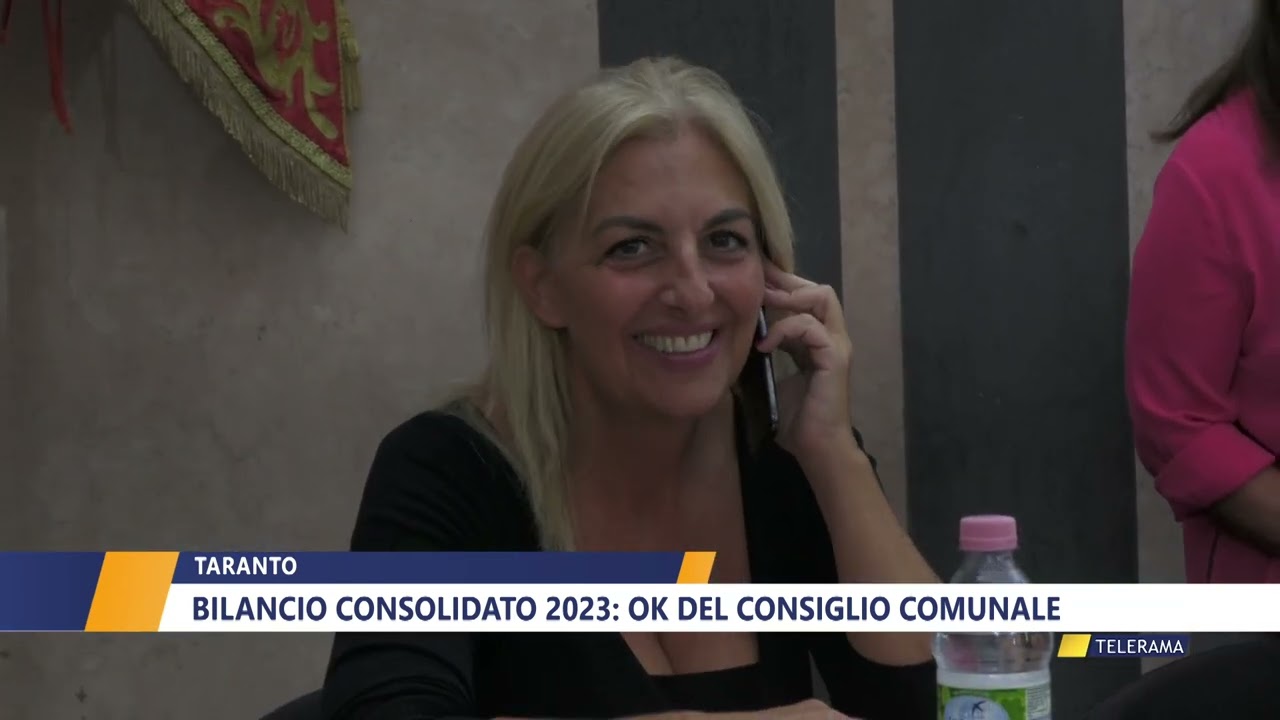 TARANTO. BILANCIO CONSOLIDATO 2023: OK DEL CONSIGLIO COMUNALE