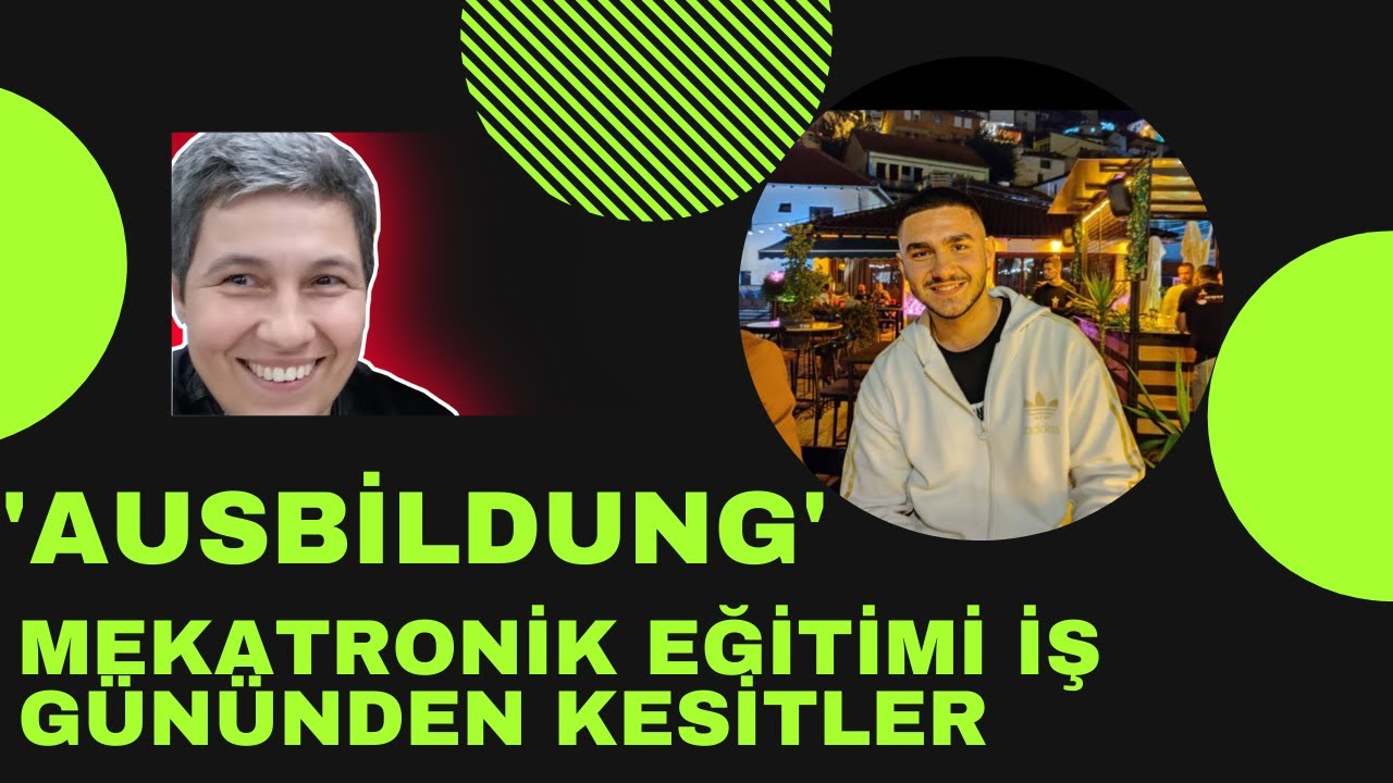 Almanya da mekatronik eğitimi alan (Ausbildung) bir arkadaşımızın iş g&uuml;n&uuml;nden kesitler ve bilgiler