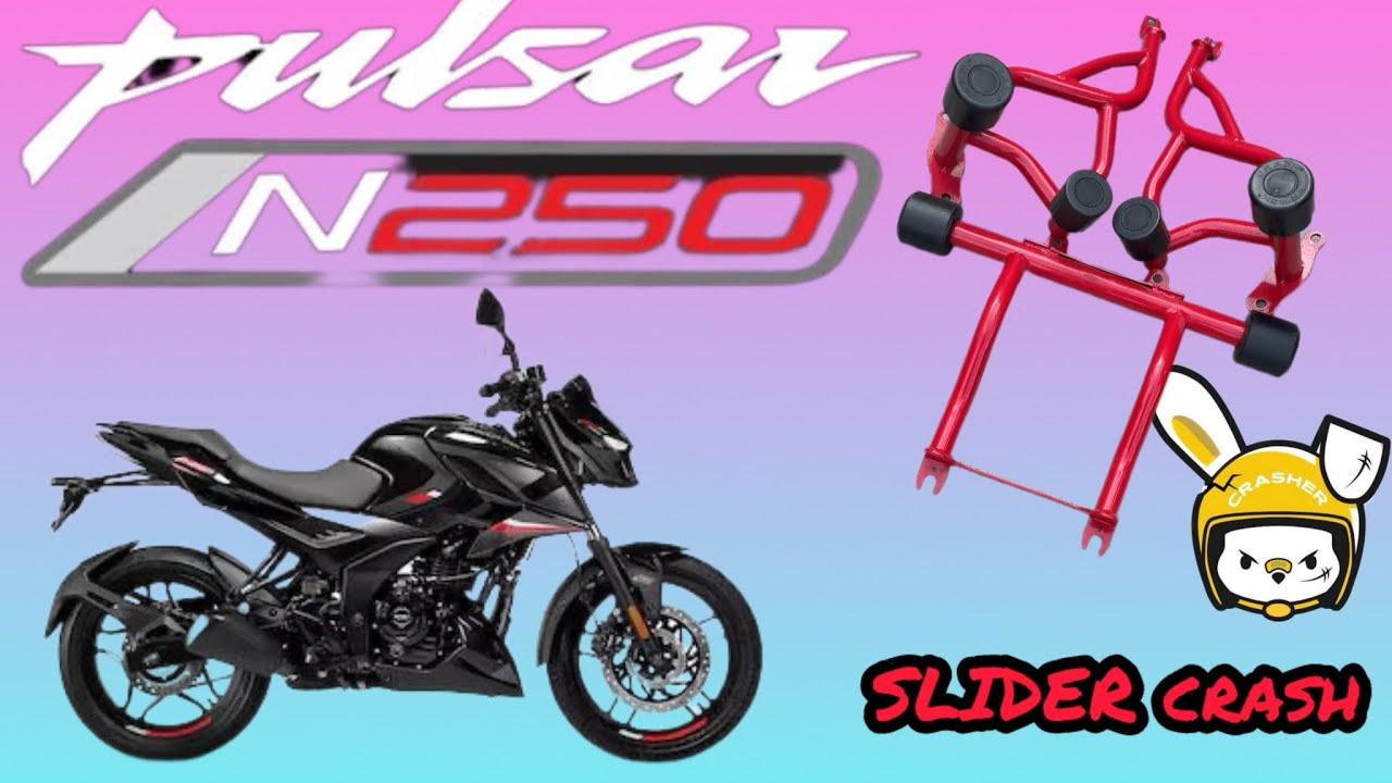 Cómo instalar SLIDER CRASH 🔥PULSAR N250 🏍️🔥