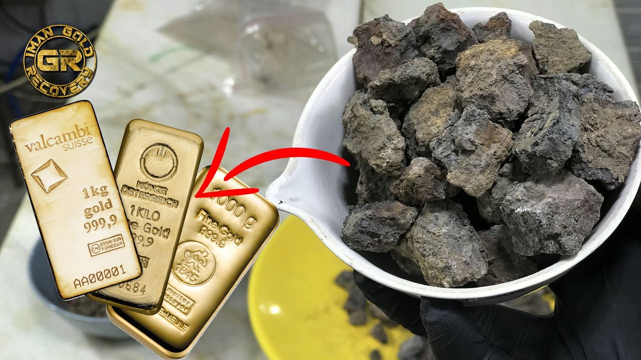 Извлечение золота из камня | Золото из горных пород | Золотодобывающей