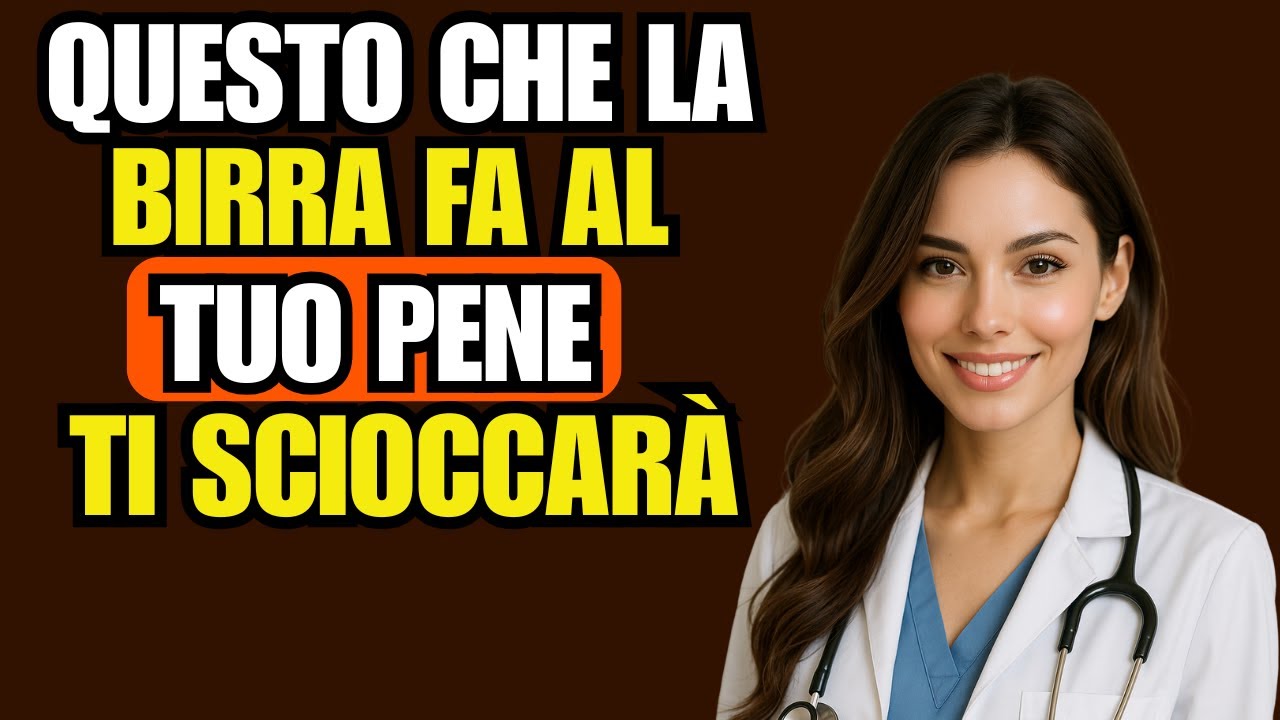 Bere BIRRA rovina o aiuta l’EREZIONE? La RISPOSTA ti Sorprenderà..