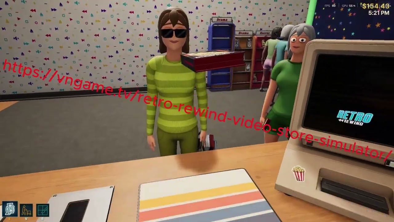 Retro Rewind  - Video Store Simulator Free download