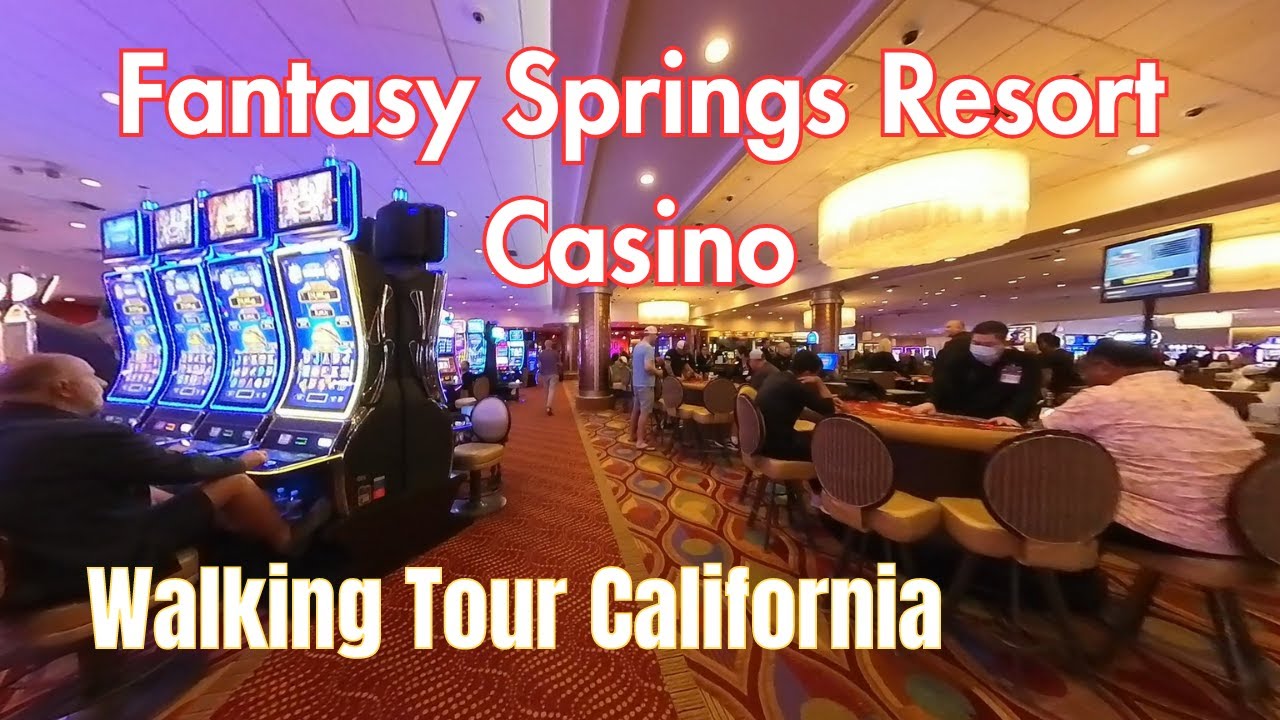 Fantasy Springs Casino Walking Tour: Explore Indio's Oasis of Entertainment!
