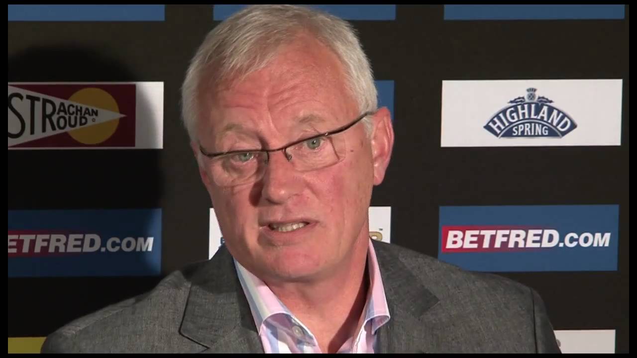 Barry Hearn on John Higgins speaking at The Betfred.com World Snooker Championships (4 of 4)