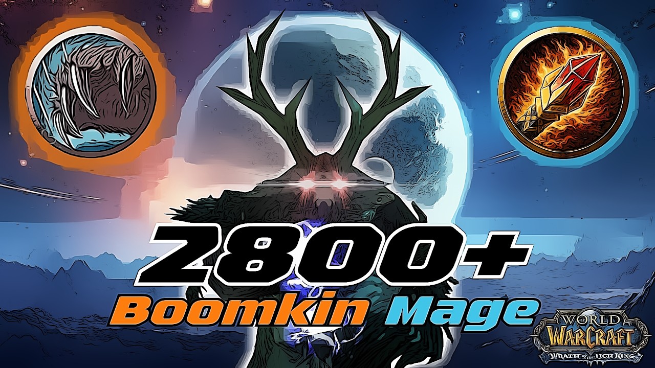 2800+ Gladiator Moonkin Mage 2v2 Arena | Season 8 | Wotlk Classic