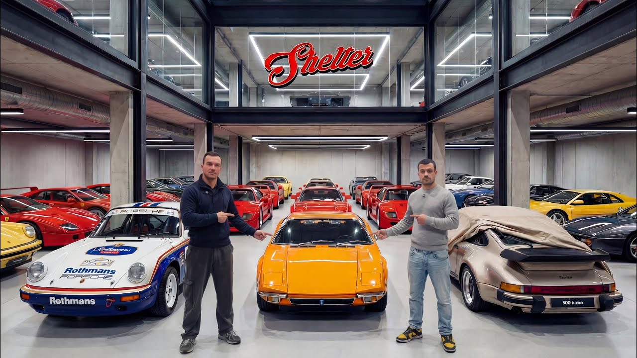 ENTRAMOS EN EL GARAJE MAS EXCLUSIVO DE MADRID I SHELTER GARAGE