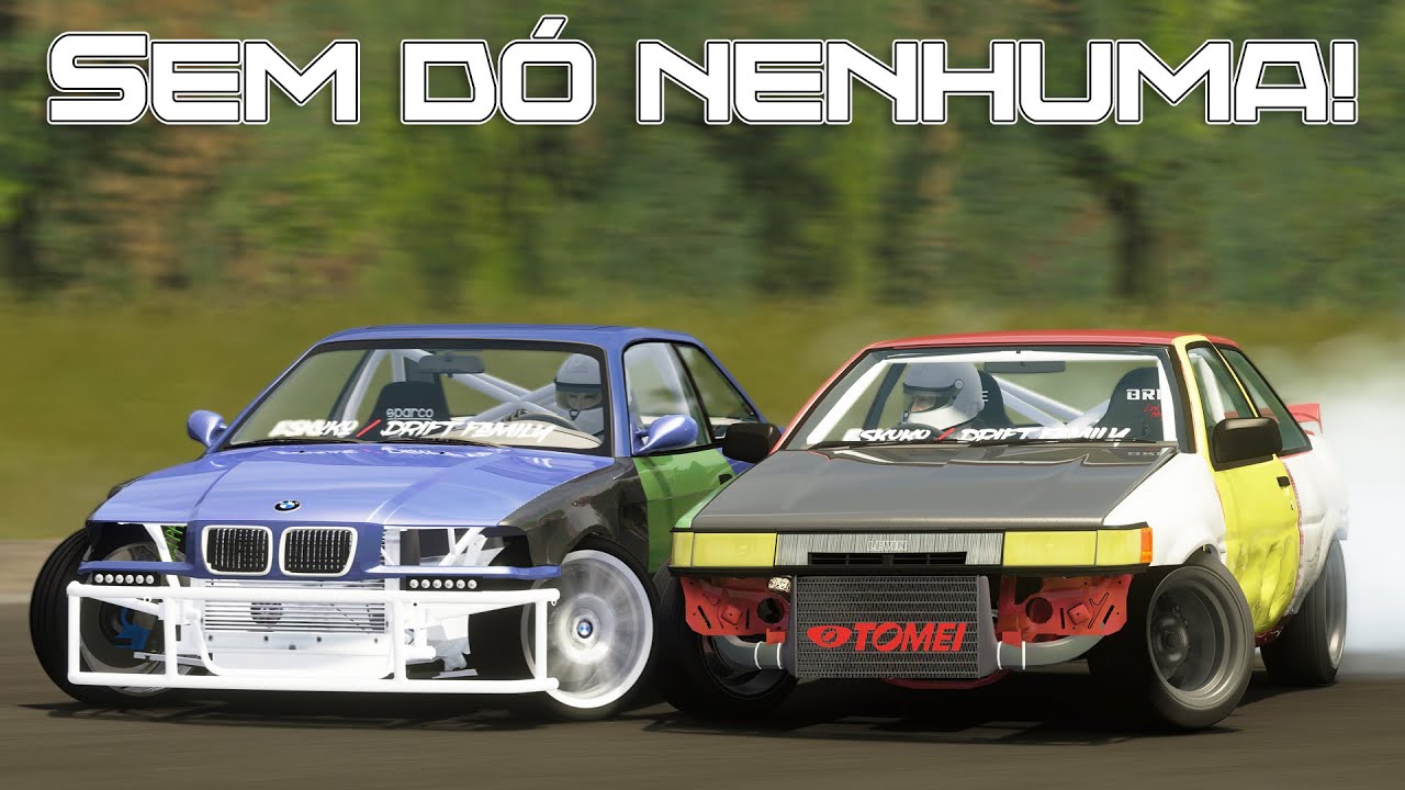 EMPURRANDO GERAL NO DRIFT COM OS MISSILE CAR EM EBISU - Assetto Corsa