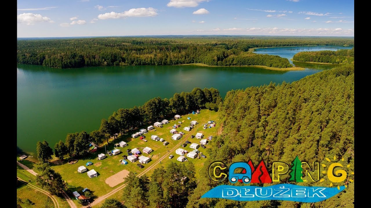 CAMPING DŁUŻEK Pole Namiotowe   Mazury Wakacje Poland