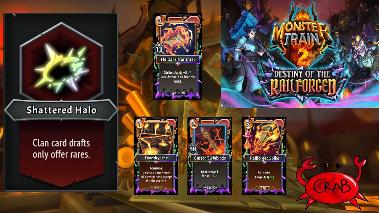 Ring One Shattered Hallow Is Actually Busted With The New Clan (Monster Train 2 Cov10 Gameplay)