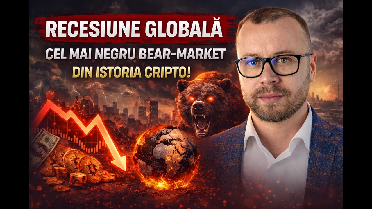 Recesiune globala si cel mai negru BearMarket din istoria pietei cripto!
