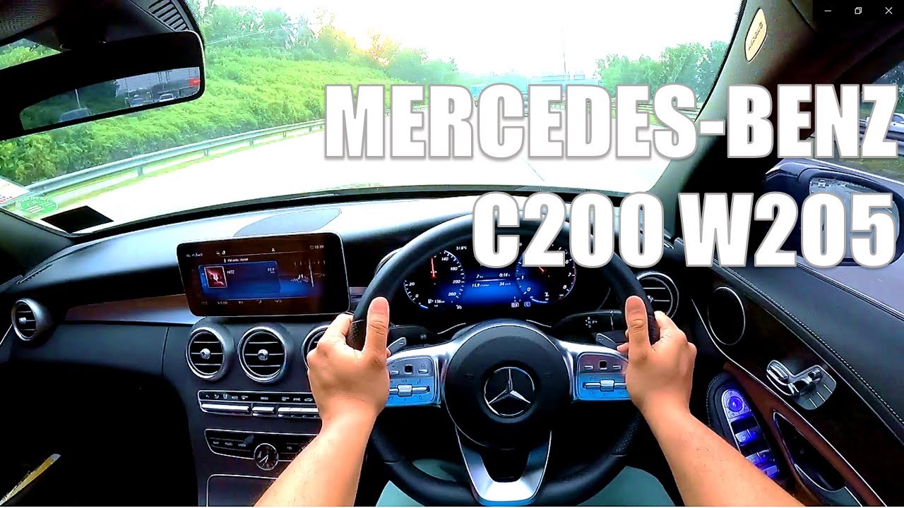 POV Drive | 2020 2.0 Mercedes-Benz C200 AMG-Line | Daytime Drive