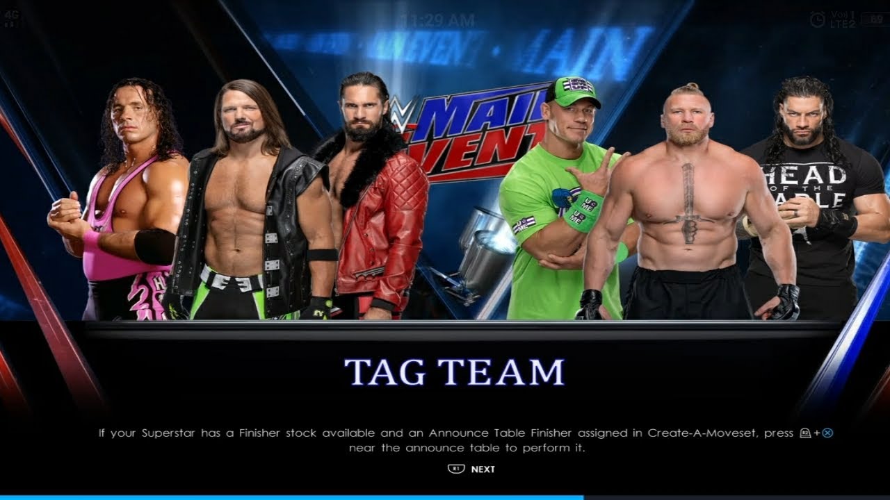 Heavyweight Vs Light Heavyweight Roman Reigns John Cena Brock Lesnar WWE 2K22