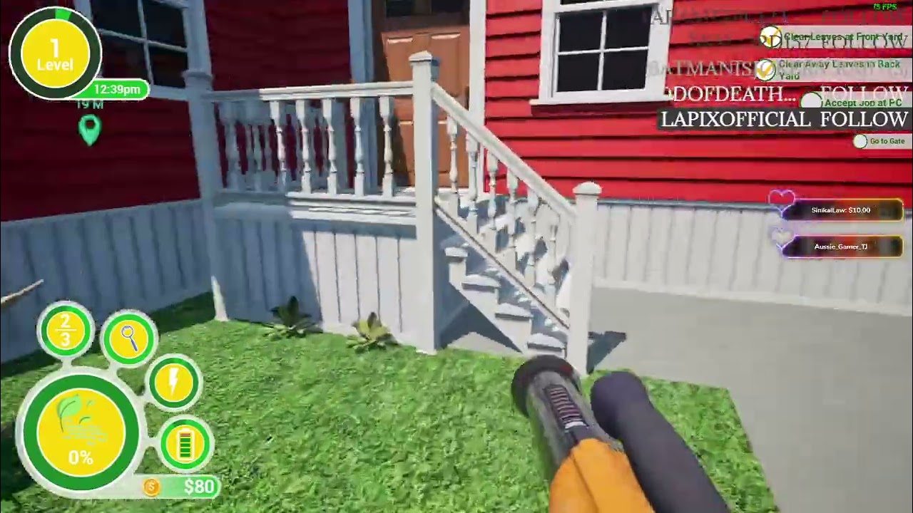 Very Satisfying Game | Leaf Blower Co. Demo