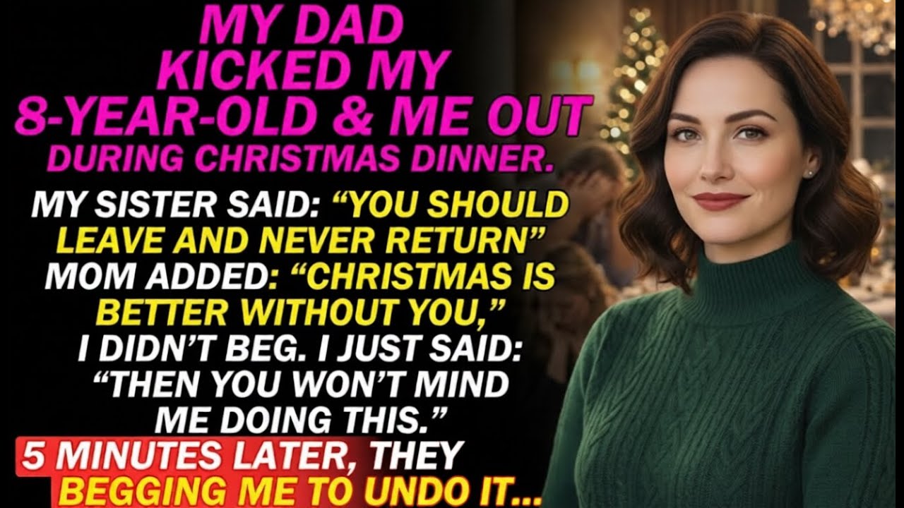 Christmas Dinner Turned Into a Nightmare for Me and My Child — 5 Minutes Later, the Truth Came Out