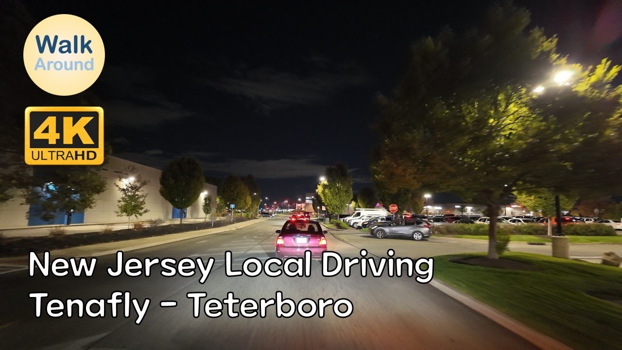 【4K60】 New Jersey Local Driving: Tenafly - Teterboro