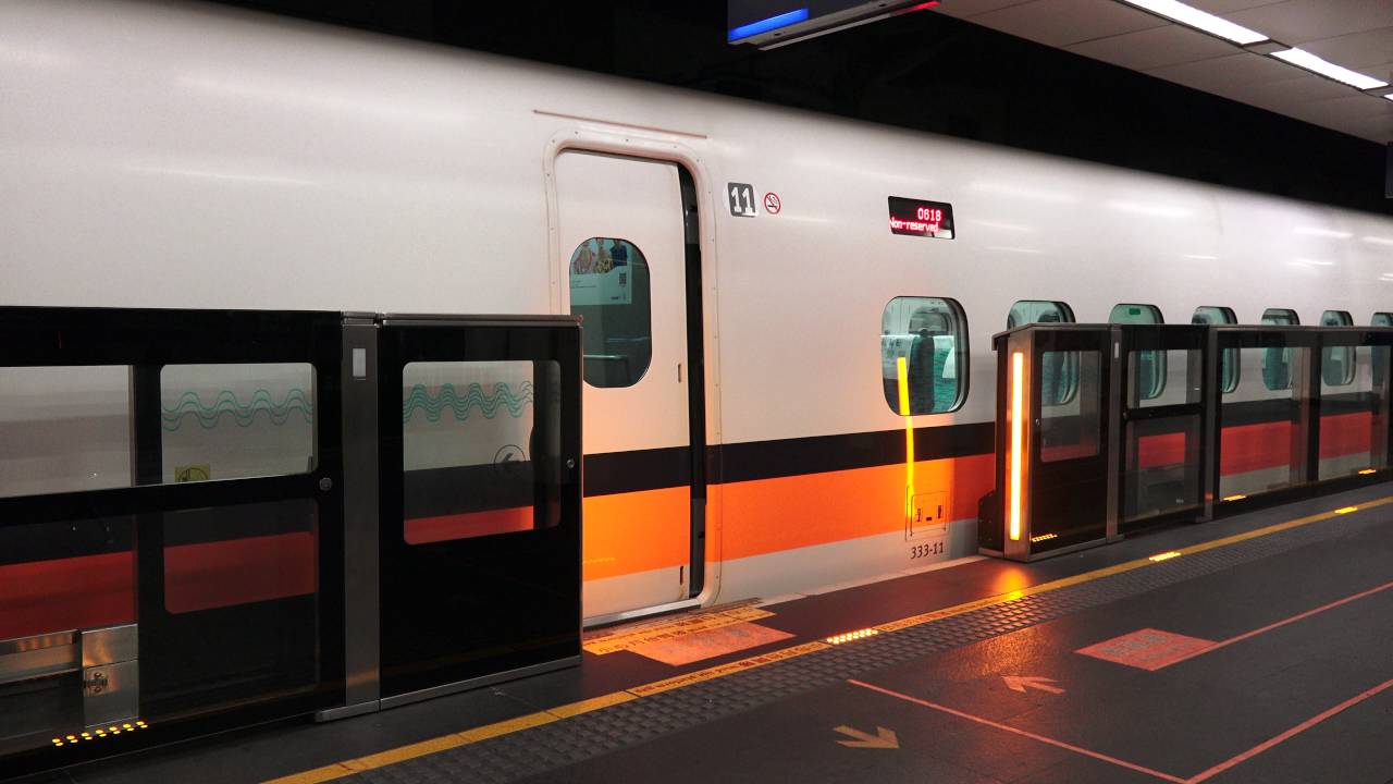 THSRC台灣高鐵 台北車站 月台門啟用