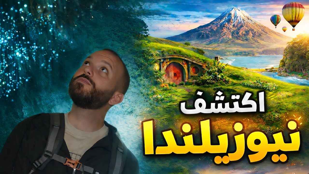 سافرت أبعد بلد بالعالم… نيوزيلندا 🇳🇿😱 #نيوزيلندا #سفر#سياحة  #NewZealand #hobbiton  #travel 