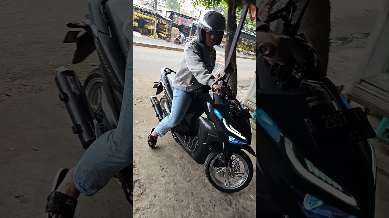 Langsung gas aja Vario 150 knalpot standar racing SKR