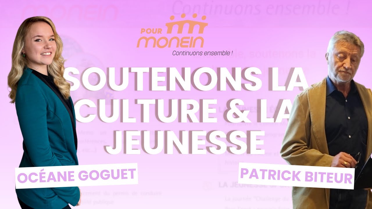 Axe : SOUTENONS LA CULTURE & LA JEUNESSE
