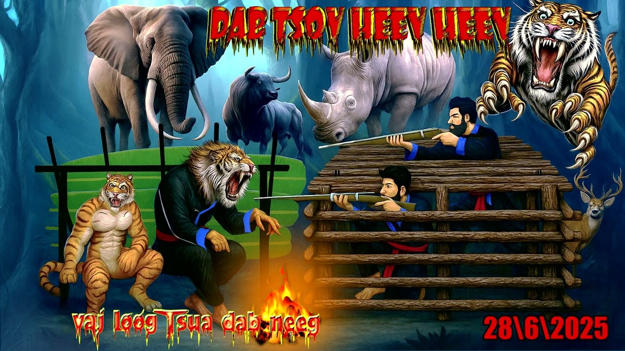 dab neeg dab tso hlob hlob txaus ntshai heev