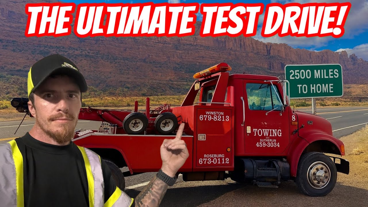 I Bought an Old Wrecker and Tried to Drive It 2500 Miles Home!