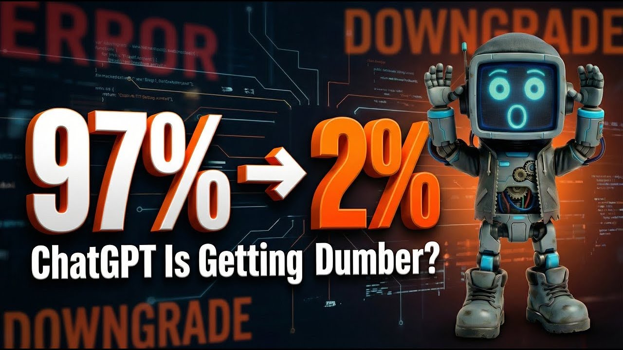 ChatGPT Is Getting Dumber? The AI Amnesia Crisis Explained 🤖🧠