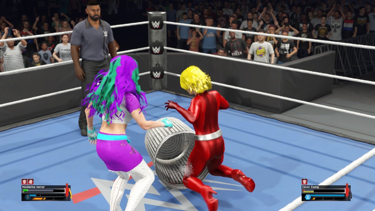 Madeline Hatter Vs Clover WWE 2K25 Chamber Qualifying