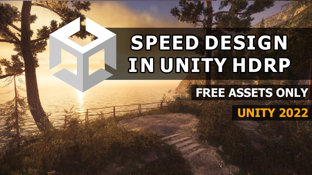 Sunset Cliffs | Free Assets Only | Environment Design | Speed Level Design | Unity | HDRP