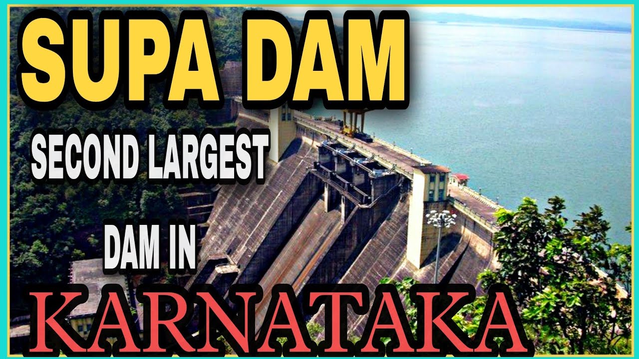 SUPA DAM ,SECOND LARGEST DAM IN KARNATAKA,SUPA(JOIDA).