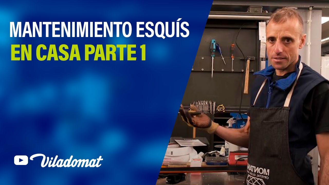 Mantenimiento de esquís en casa (parte 1)