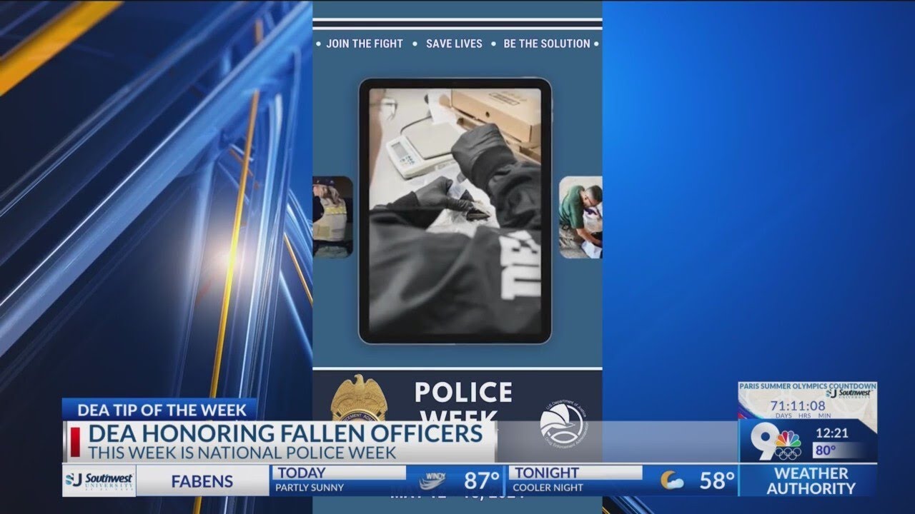 DEA honors fallen officers in recognizance of National Police Week