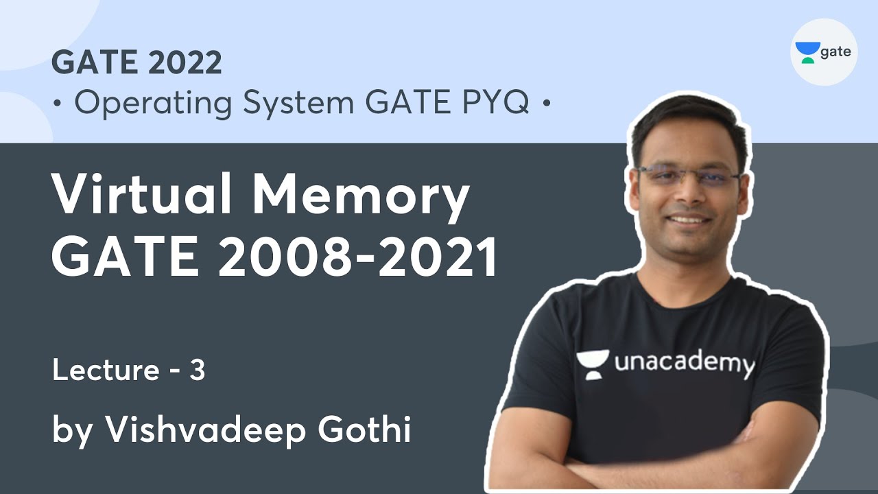 Virtual Memory GATE 2008-2021 | L 3 | Operating System GATE PYQs | GATE 2022 