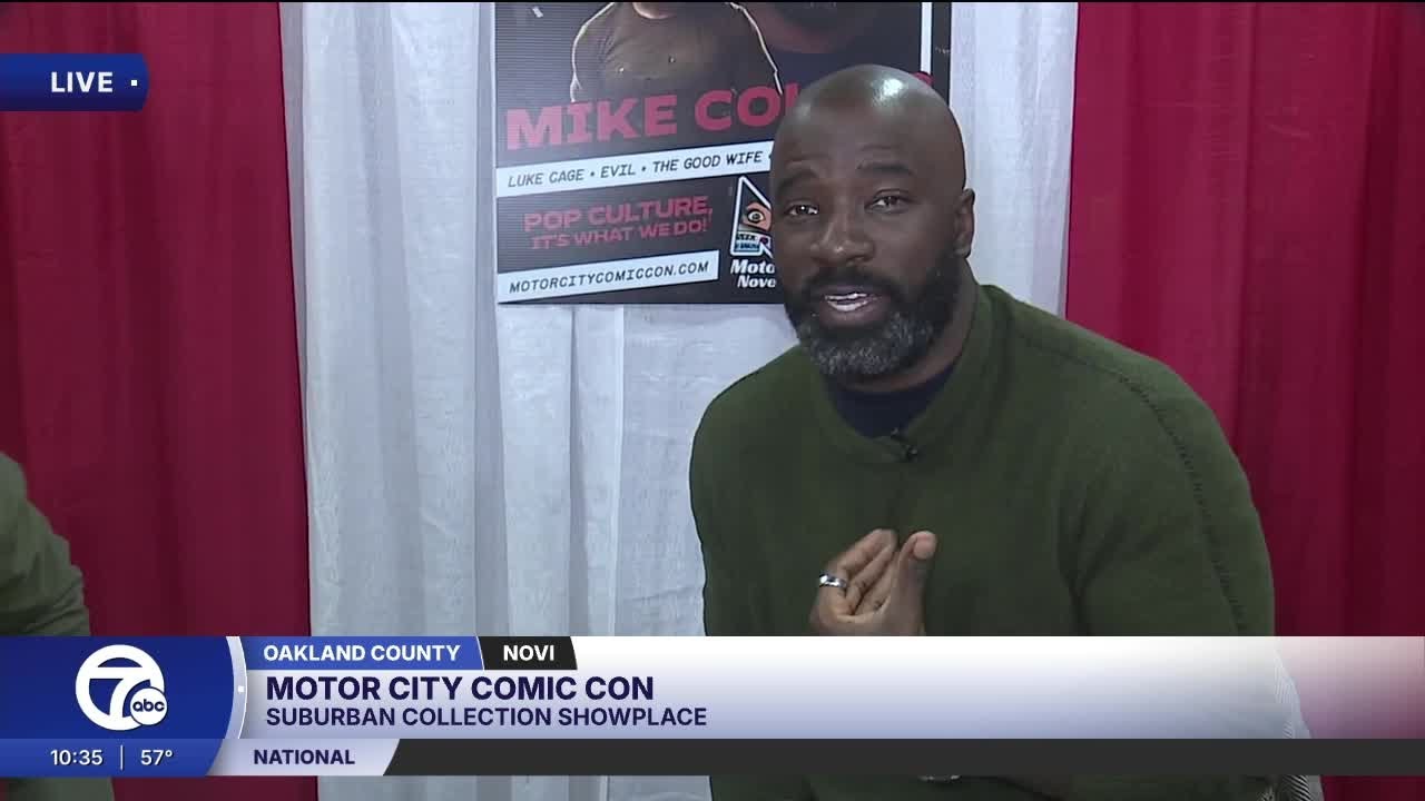 Motor City Comic Con: Mike Colter talks 'Luke Cage,' meeting fans