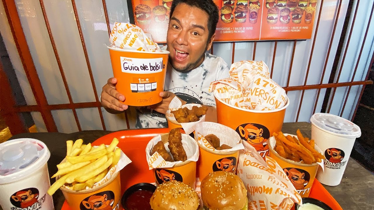 PROBAMOS EL 1ER BALDE DE MINI HAMBURGUESAS DEL MUNDO | @guiadebolsilloo ft @MiRecetaMagica