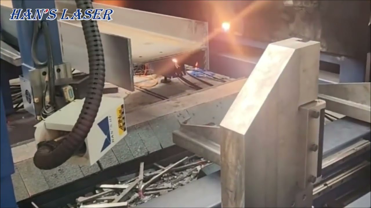 H Structural Steel Laser Cutting