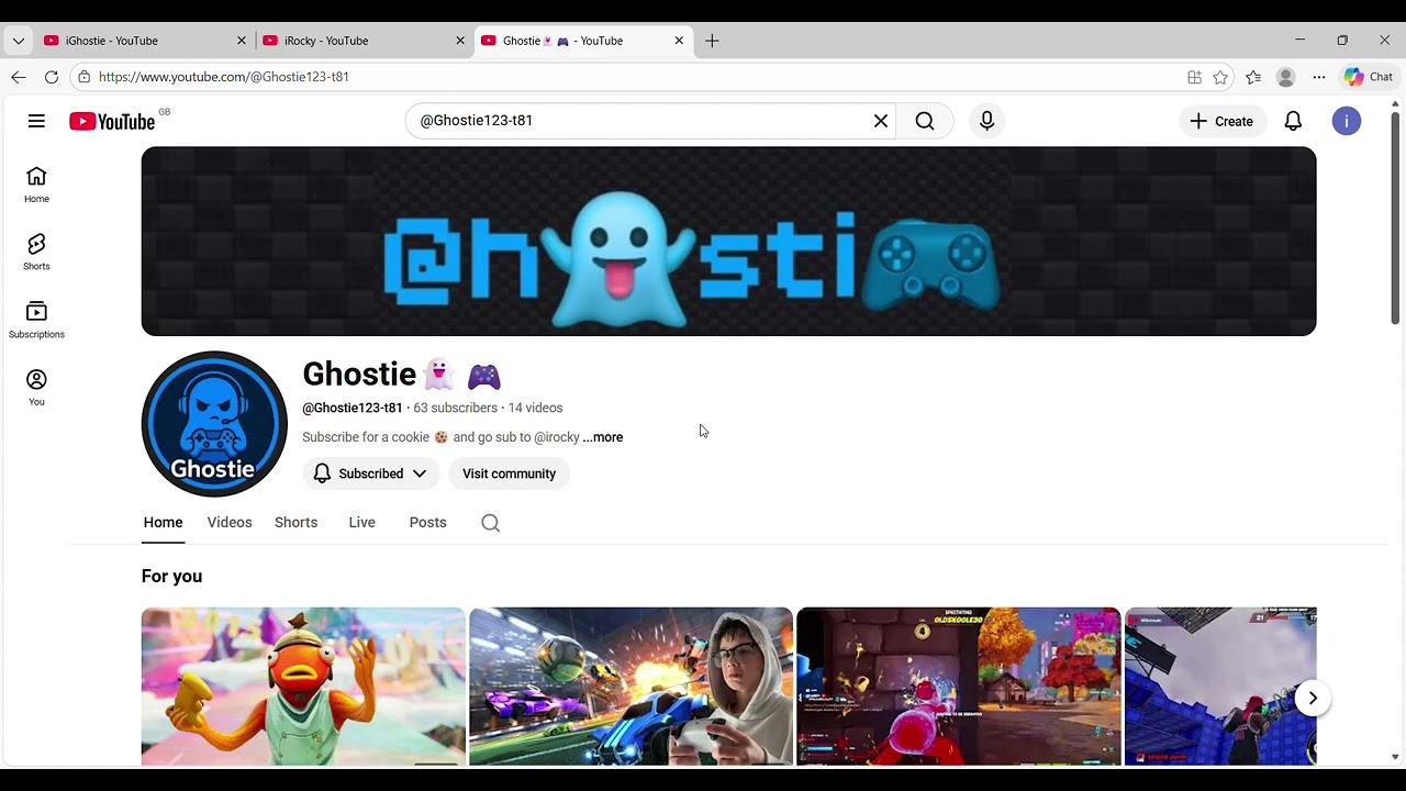 iGhostie's first video!