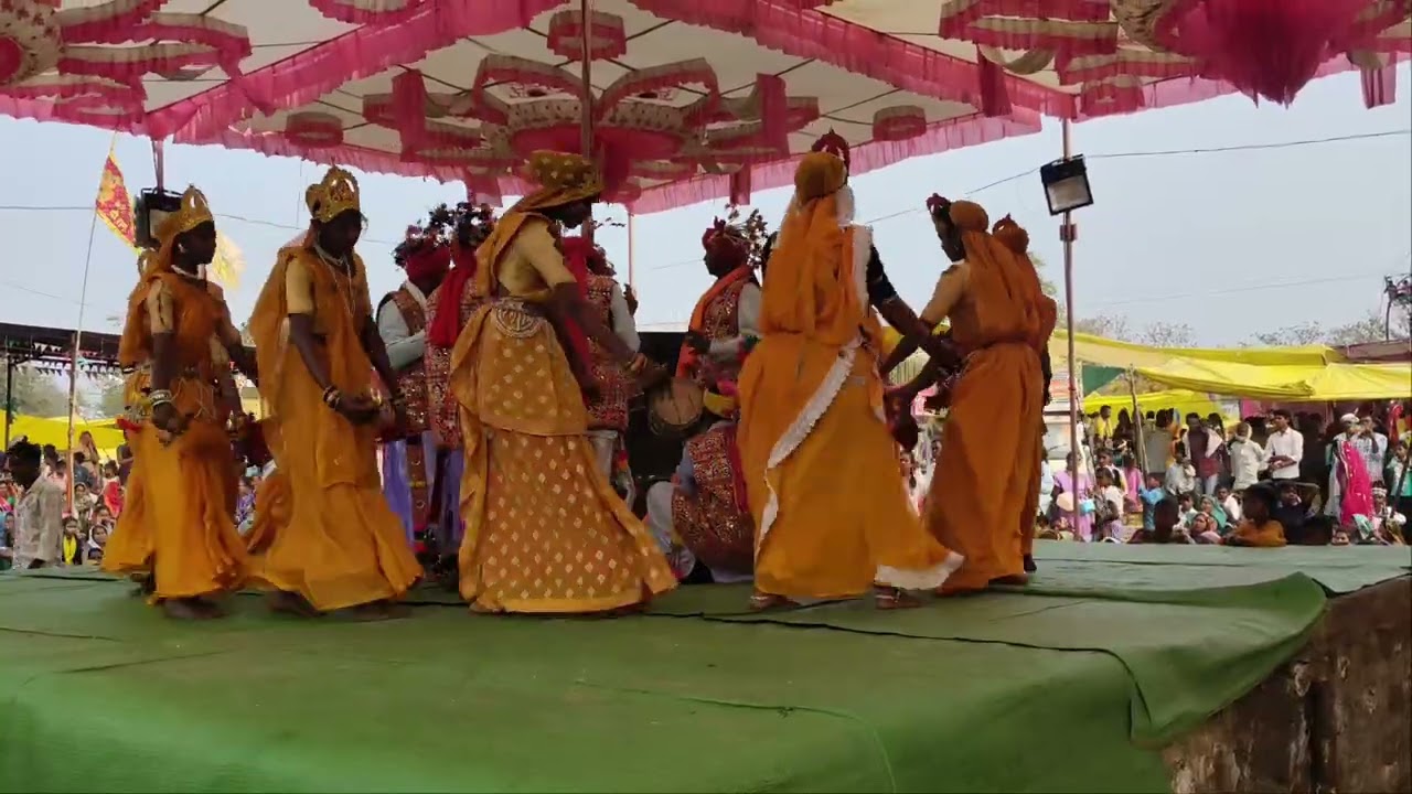 Adivasi korku culture folk dance team shekhpura 