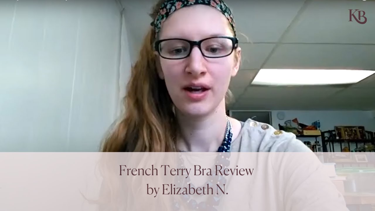 French Terry Bra Review by Elizabeth N.