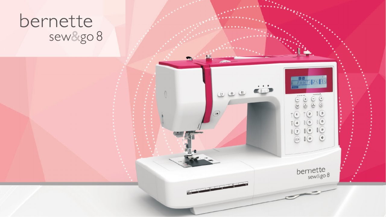 Avis Machine à coudre Bernette Sew&GO8 ｜Regardez ça avant d'acheter !
