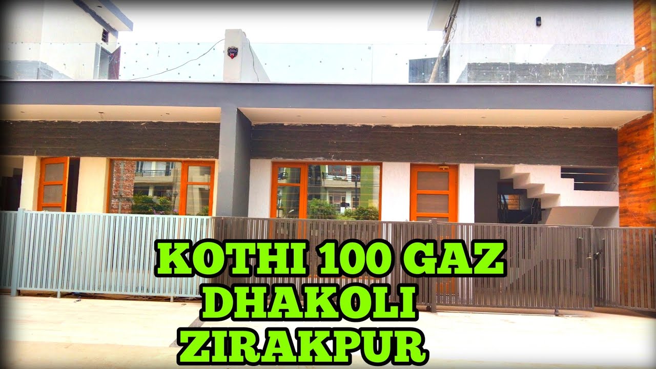 2bhk independent house in dhakoli Zirakpur 100 gaz@property the new avatar
