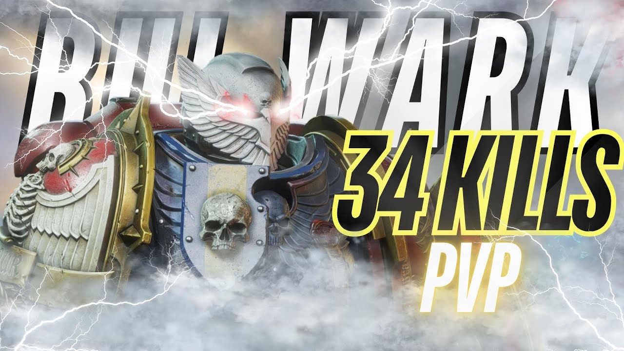 34 KILL BULWARK PVP - POWER SWORD AND SHIELD - SPACE MARINE 2