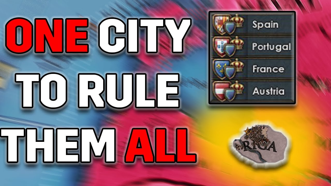 I DOMINATED EUROPE from only ONE CITY!