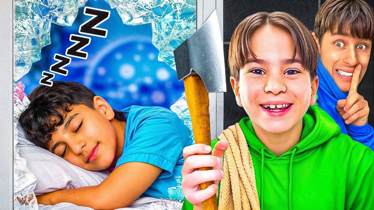 KLEINER JUNGE BRICHT bei JALAL ZUHAUSE ein !😱(eskaliert)