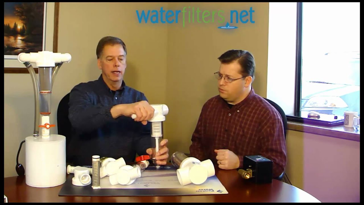 RUSCO Spin Down Sediment Filter for Heavy Particulate Water Filtration