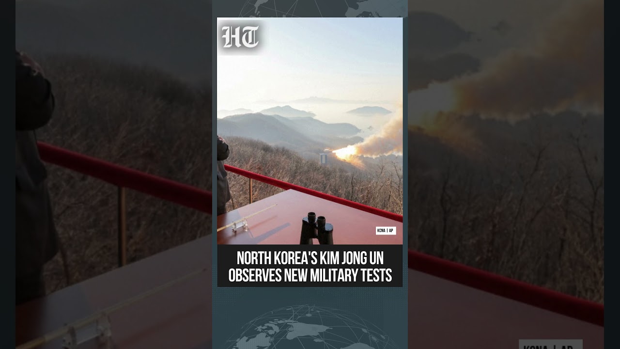 Kim Jong Un Oversees Missile Engine Test As North Korea Commences Military Drills | #shorts