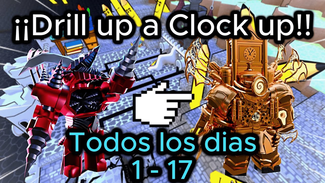 Ultimate titan Drill man a Ultimate titan clock man, En un solo video.... Toilet tower defense